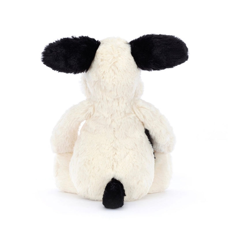 BASHFUL BLACK & CREAM PUPPY