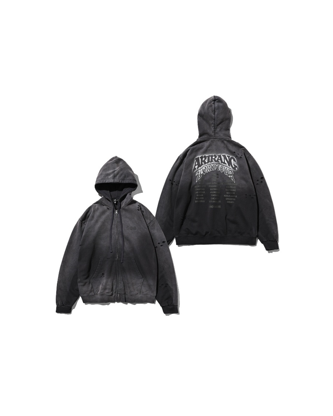 ZIP-UP HOODIE (CHARCOAL)