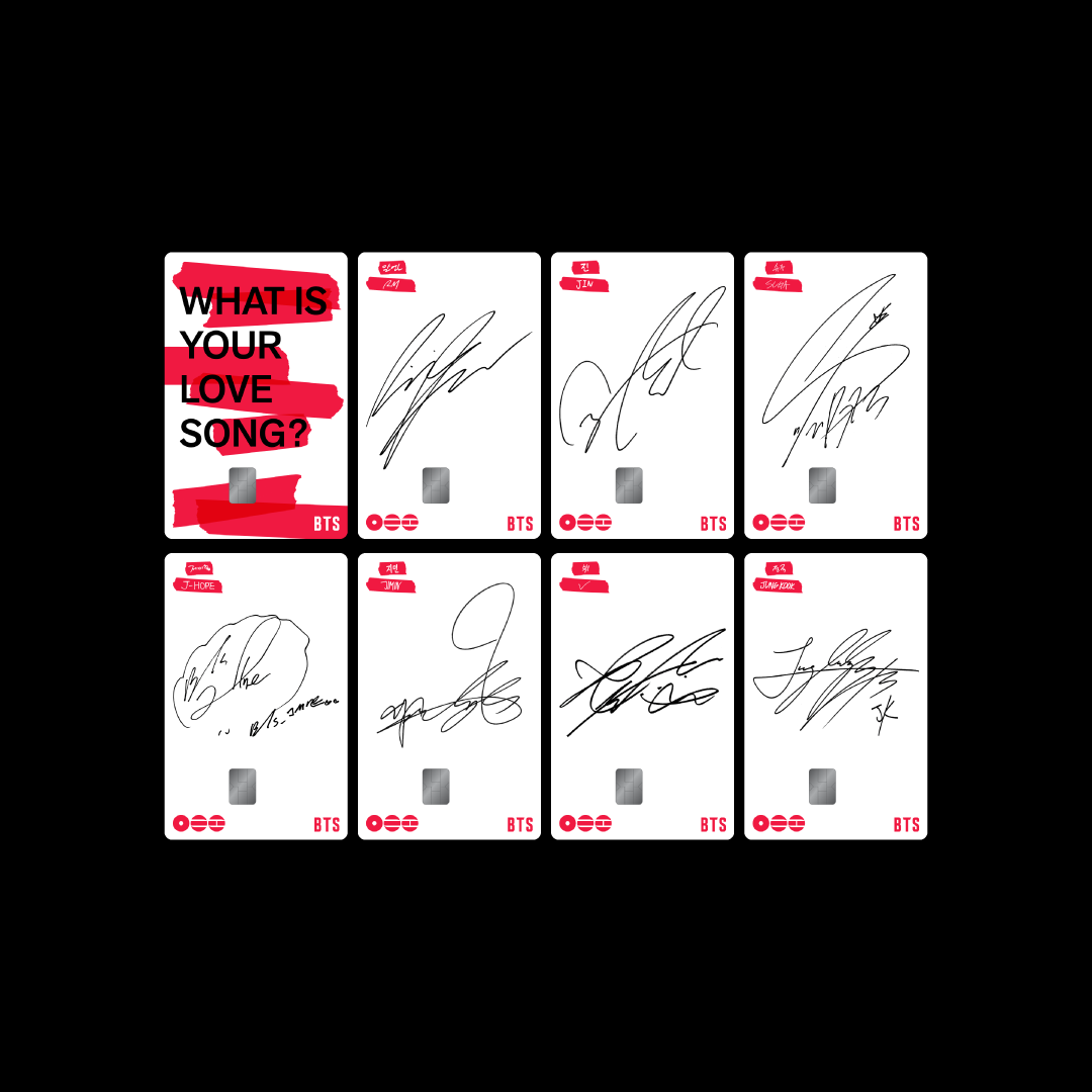 NAMANE x BTS ARIRANG CARD