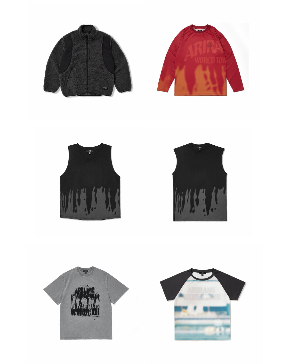 BTS ‘ARIRANG’ WORLD TOUR 2ND DROP MD (CLOTHING)